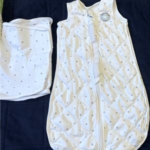 Dreamland Baby Weighted Sleepsack with swaddle